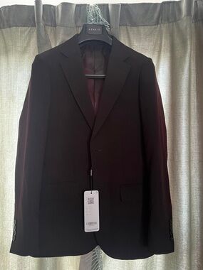 Azazie Men's Slim Fit Single-Breasted Suit Blazer